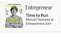 Minute7 featured in Entreprenuer Magazine