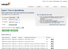 Full integration with QuickBooks accounting software
